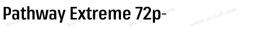 Pathway Extreme 72p字体转换